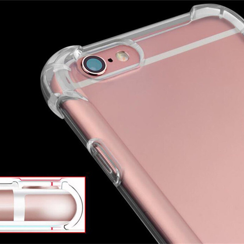 Ốp lưng chống sốc nhựa TPU cho iPhone 8 7 6 6s 5 5s SE XR X XS XSmax 11 11Pro 11ProMax 12 12Pro 12Promax 13 13Pro 13Promax