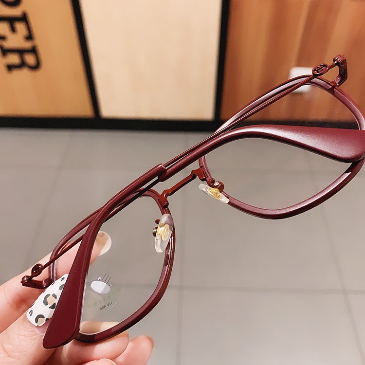 Kính cận có gọng VIENDO chống ánh sáng xanh thời trang 0~-6.00 độ với độ cắt theo yêu cầu dành cho nam và nữ