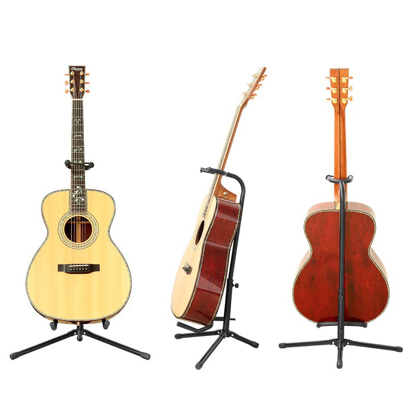 Giá để đàn Guitar đỡ cần đàn, chân để đàn Guitar gấp gọn tiện lợi