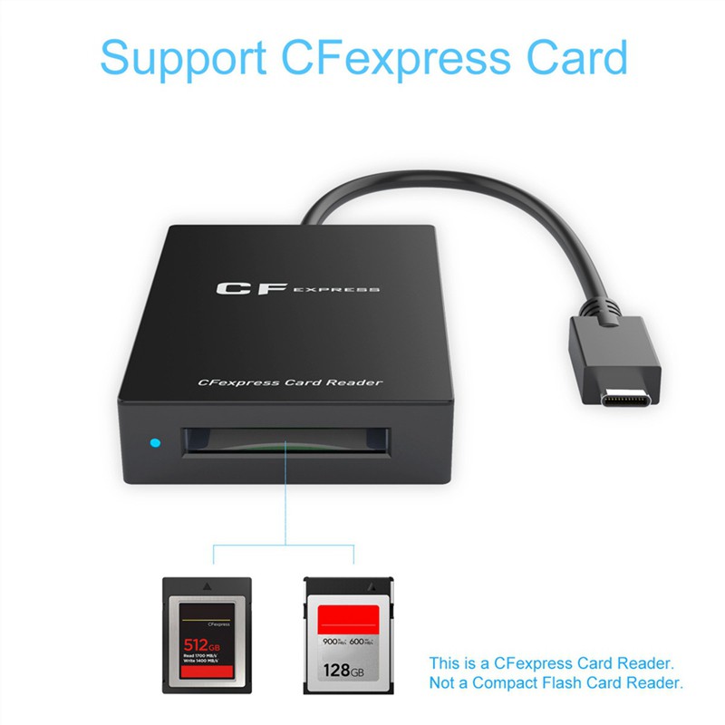 Đầu Đọc Thẻ Cfexpress Type B Gen 2 Type C Chuẩn Usb 3.1