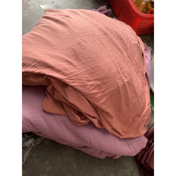 Ẻ vải cotton mềm mịn, mát có giãn, đàn hồi khổ vải 1,6m . 1m hoặc 1kg Giá tốt nhất thị trường l