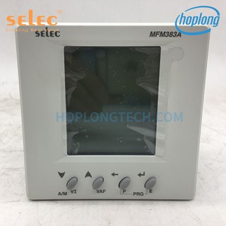MFM383A-C 96x96 Đồng hồ đo đa chức năng Selec hiển thị LCD 3 số có đèn nền
