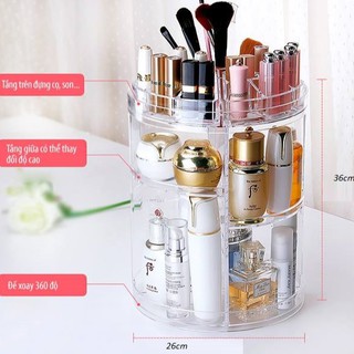Kệ Mỹ Phẩm Xoay 360