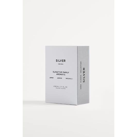 Nước hoa nam ZARA MAN SILVER EDT 80 ML (3.4 FL.OZ).  - M102