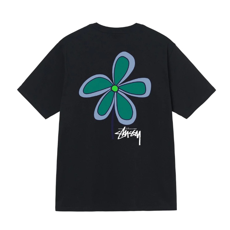 ÁO THUN UNISEX STUSSY FLOWER CHÍNH HÃNG - 100% AUTHENTIC - BAO CHECK TRỌN ĐỜI