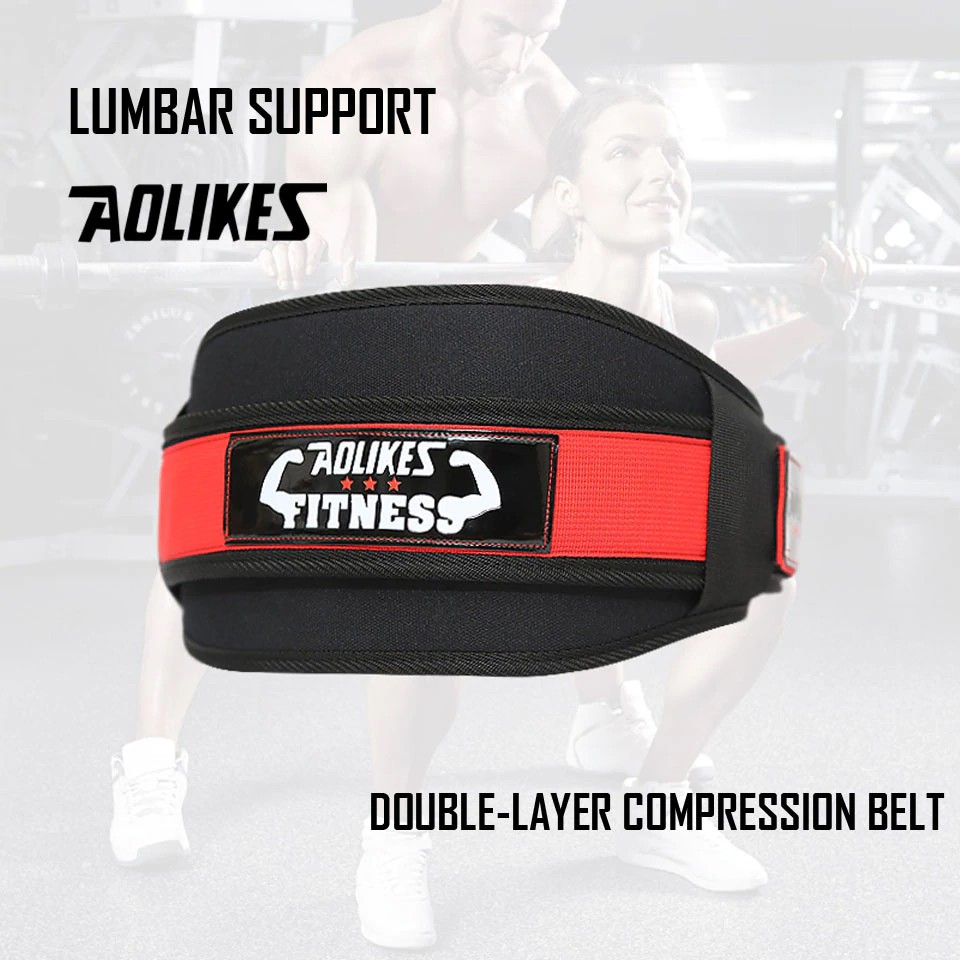 Đai lưng cứng tập gym gánh tạ AOLIKES A-7983 chuyên nghiệp sport waist support