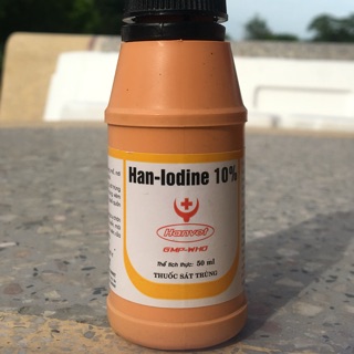 sát trùng HAN-Iodin 10%