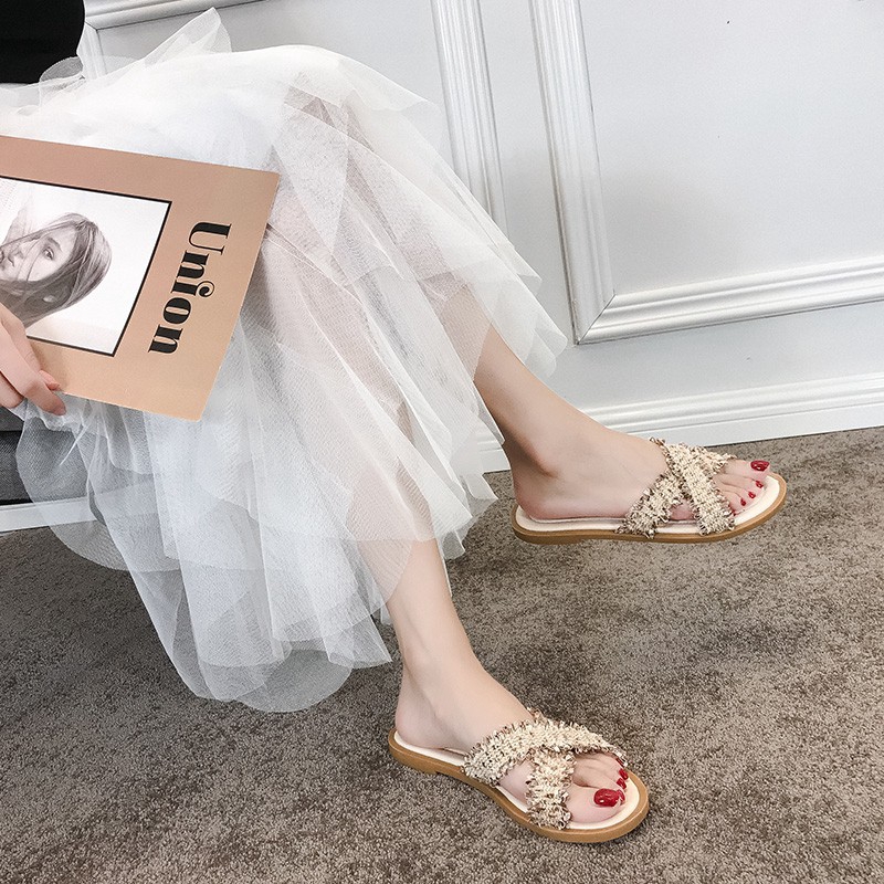 Sandal Dép Đi Trong Nhà Dép Lê Nữ Giày Ulzzang Thời Trang 8241530