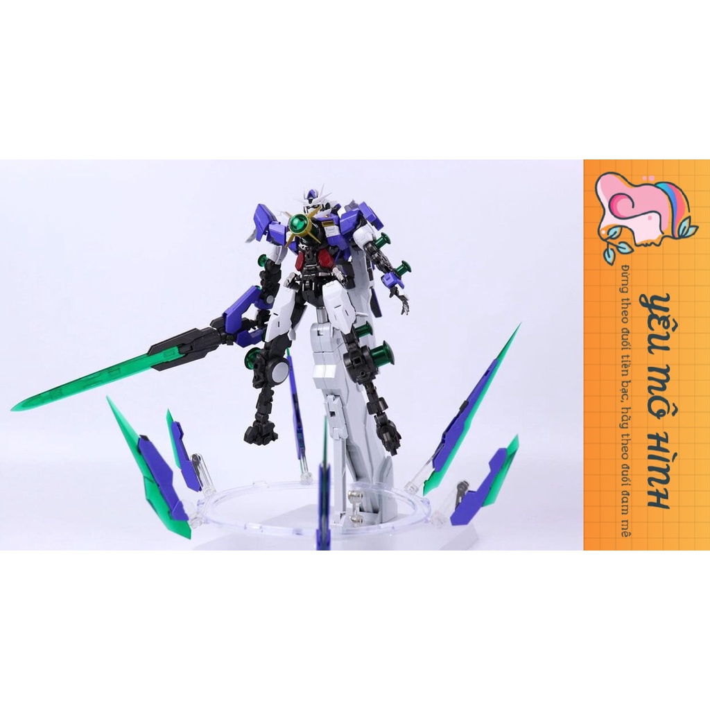 Gundam MG QanT Full Saber Metal Build Tặng kèm Decal nước và Base trưng bày