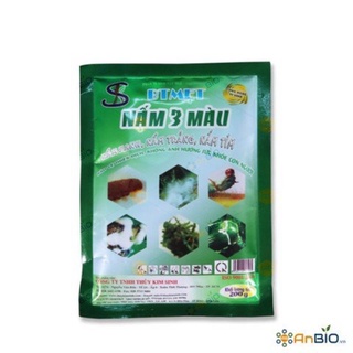 Tks – bt met:  nấm 3 màu nấm xanh – nấm trắng – nấm tím