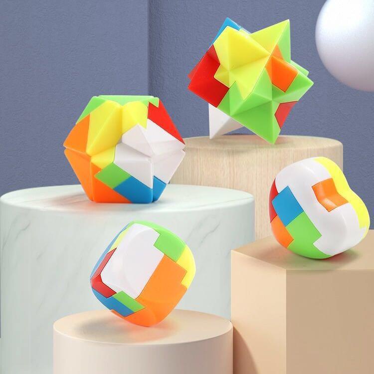 Đồ Chơi Mở Khóa Khổng Minh Tháo Lắp Và Lắp Ráp Thử Thách Trí Thông Minh Cho Bé