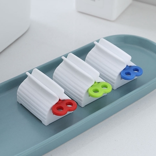 Rolling Tube Toothpaste Squeezer Toothpaste Seat Holder Stand Rotate Toothpaste Dispenser for Bathroom