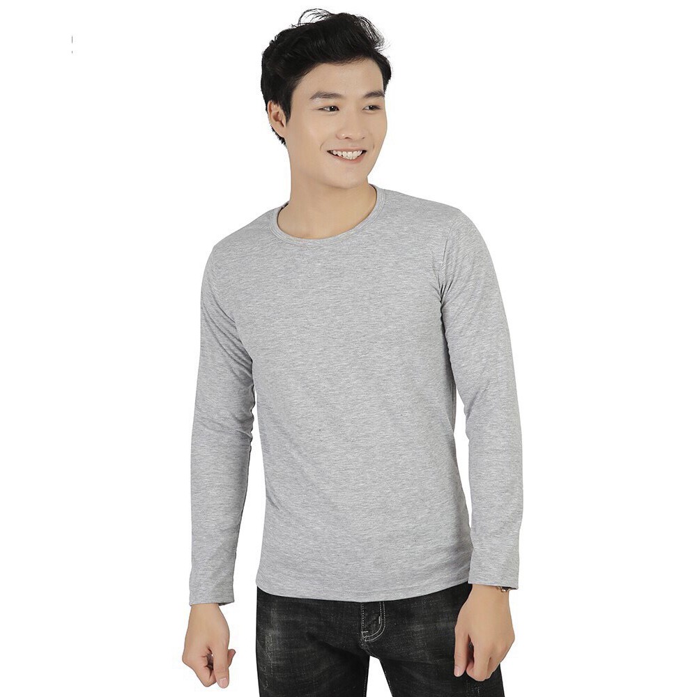 Áo thun nam body dài tay co giãn 4 chiều, mềm mịn Kiểu dáng Thời trang, trẻ trung, năng động | BigBuy360 - bigbuy360.vn