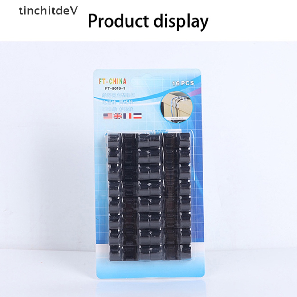 Bộ 20 Kẹp Cố Định Dây Cáp Gọn Gàng Tiện Dụng