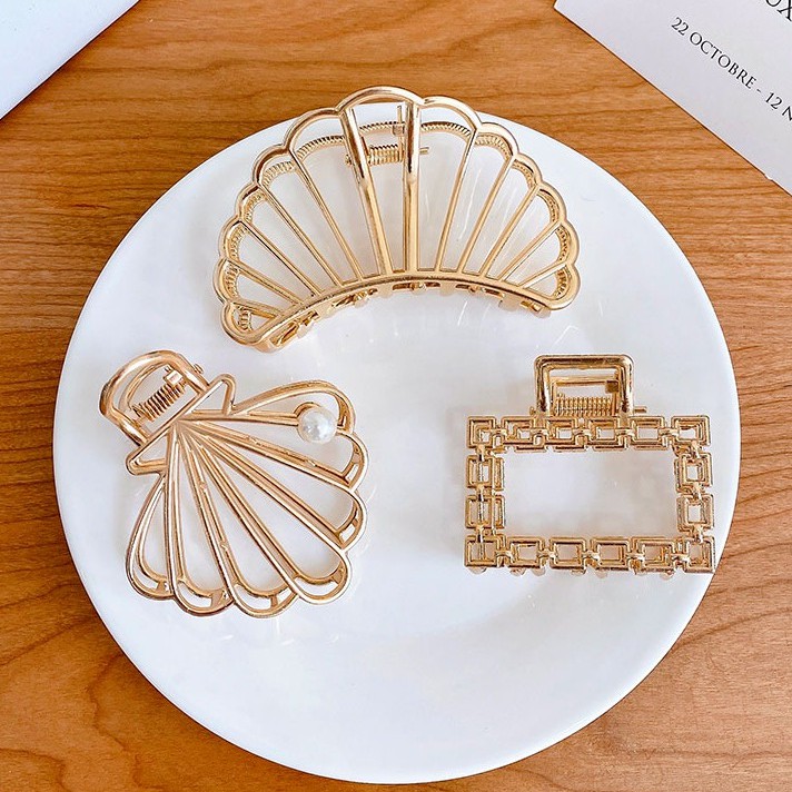 Kẹp tóc kim loại phong cách Hàn Quốc dành cho nữ