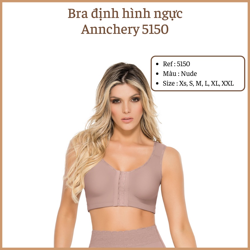 Áo Bra định hình ngực 🔥 CAO CẤP 🔥 áo định hình Annchery 5150 giúp nâng ngực, giảm mỡ lưng hiệu quả
