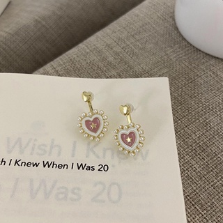 Khuyên tai trái tim đeo 2 kiểu