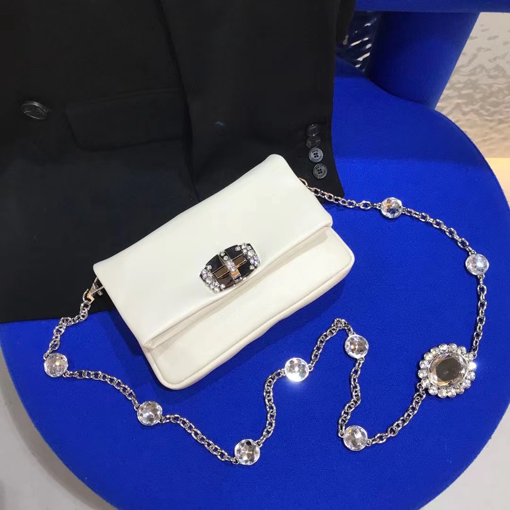 Túi Đeo Chéo Da Mềm Khóa Đính Đá Thời Trang Cidu CD56