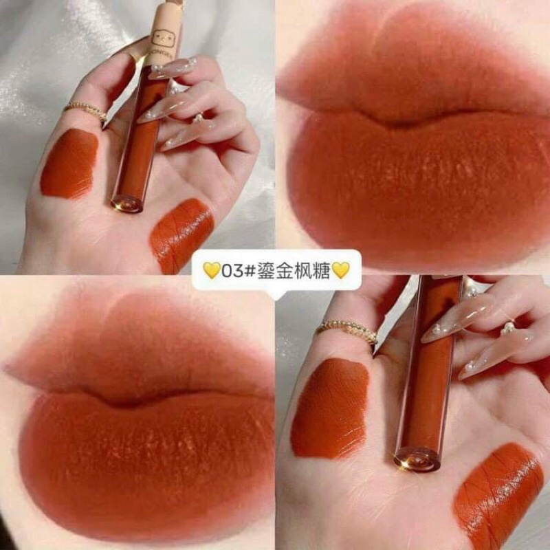 sét son gấu 4 cây 4 màu xinh sỉu luon ạ
