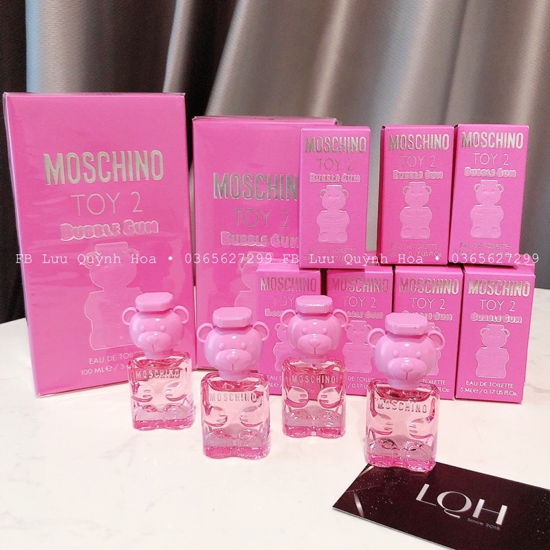Nước hoa Moschino Toy 2 Bubble Gum 5ml - 50ml - 100ml