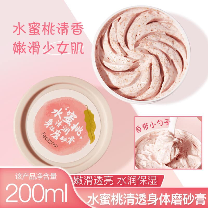 ✨[Có Sẵn] Kem Tẩy Da Chết Body Đào Peach Clear✨ | BigBuy360 - bigbuy360.vn
