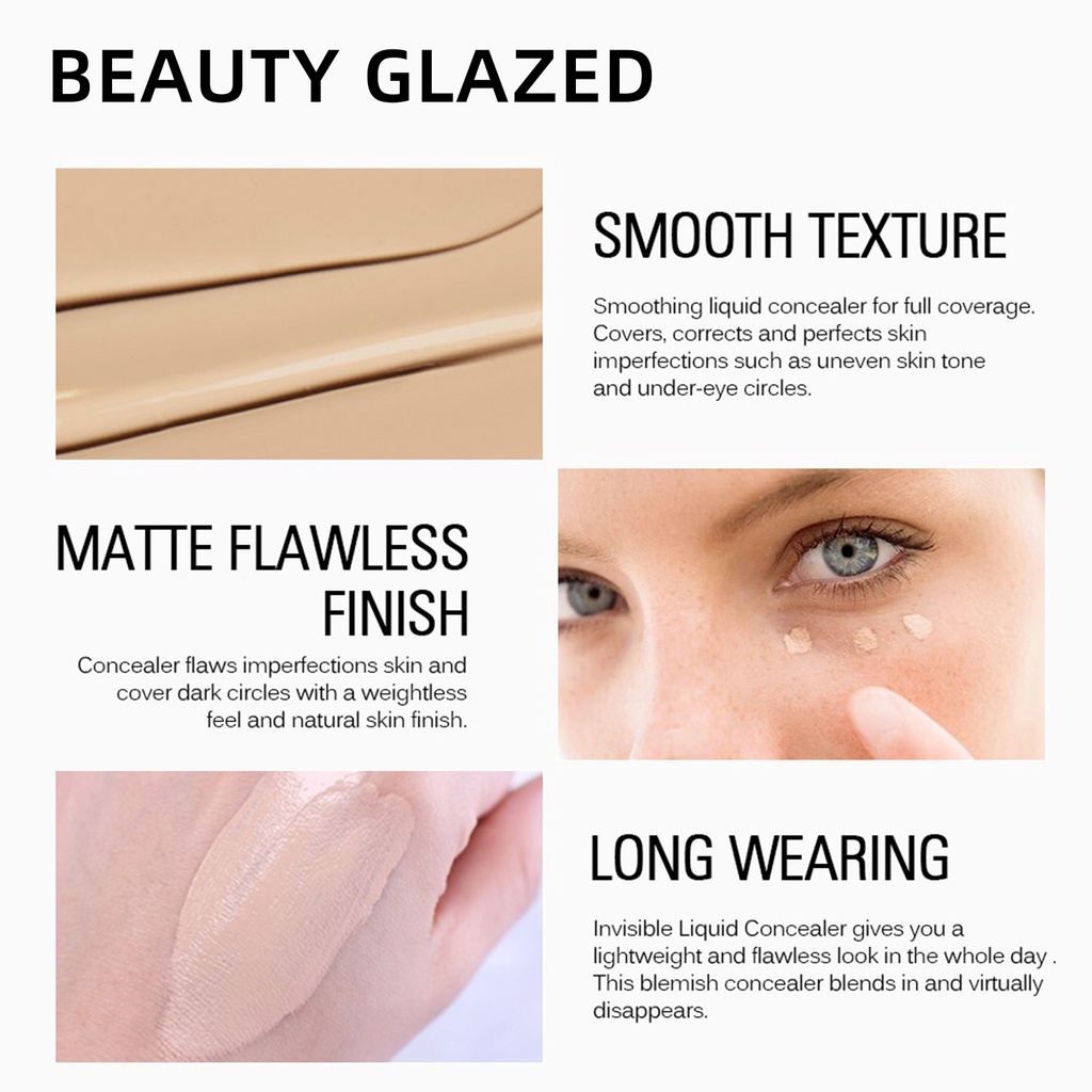 Kem Che Khuyết Điểm Beauty Glazed 6 Màu Thời Trang | BigBuy360 - bigbuy360.vn