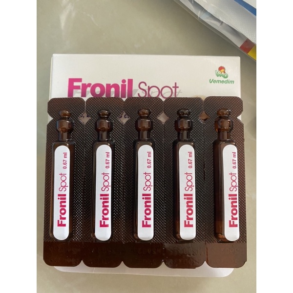ỐNG NHỎ GÁ.Y FRONIL SPOT DI.ỆT VE RẬ.N BỌ CH.ÉT CHO CHÓ