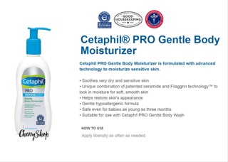 Kem dưỡng thể hỗ trợ trị da chàm Cetaphil Restoraderm 296ml