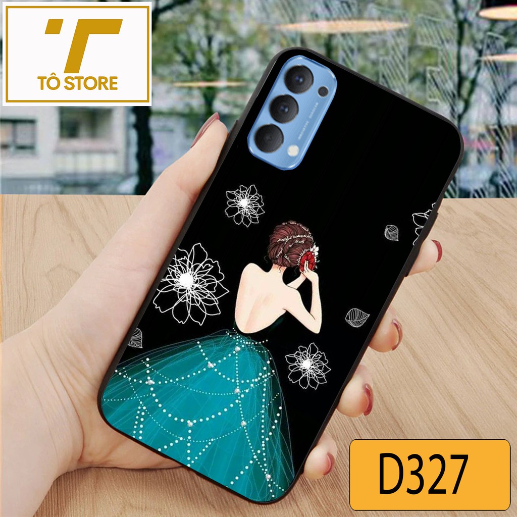 [ SIÊU HOT ] Ốp lưng kính điện thoại Oppo Reno 5 - Reno 4 Pro - Reno 4 - Reno 3 Pro in hình họa tiết siêu đáng yêu. | BigBuy360 - bigbuy360.vn