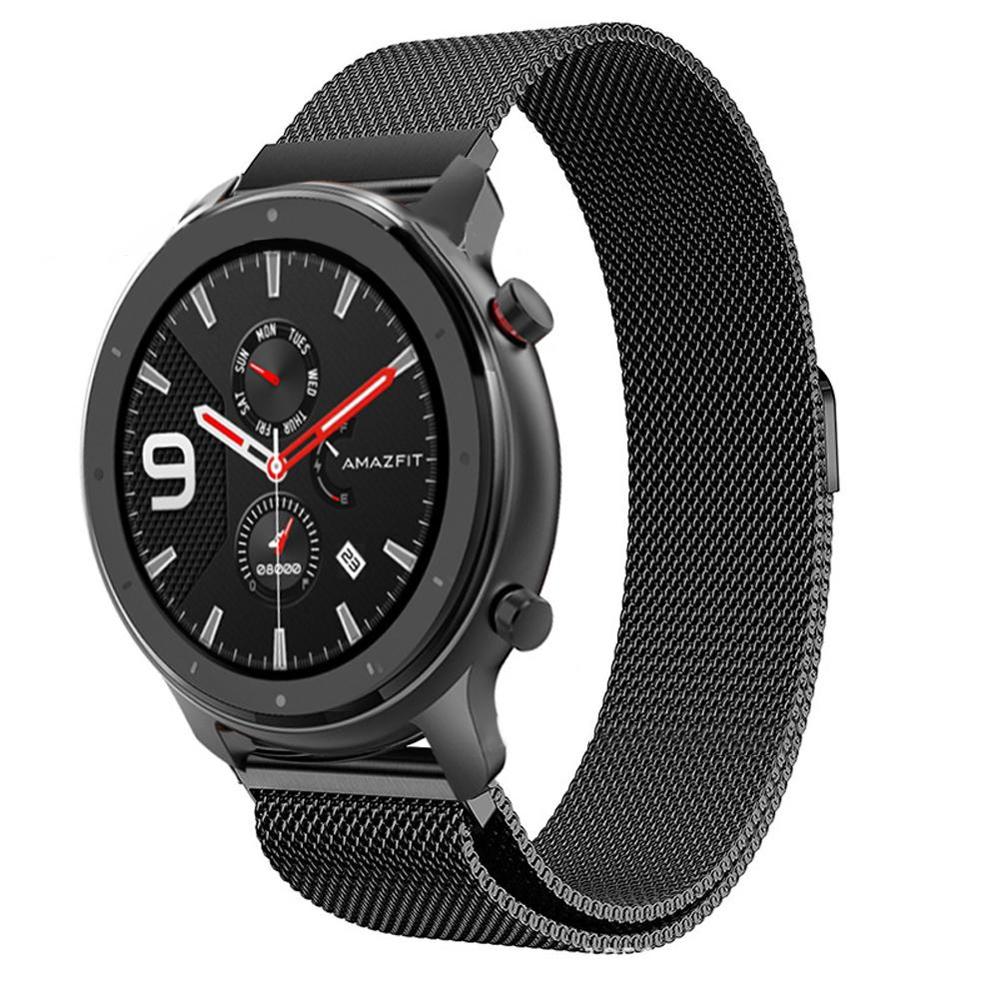 Dây Đeo Thay Thế Bằng Thép Không Gỉ Cho Huami Amazfit GTR 47mm Amazfit GTS Stratos 3 2