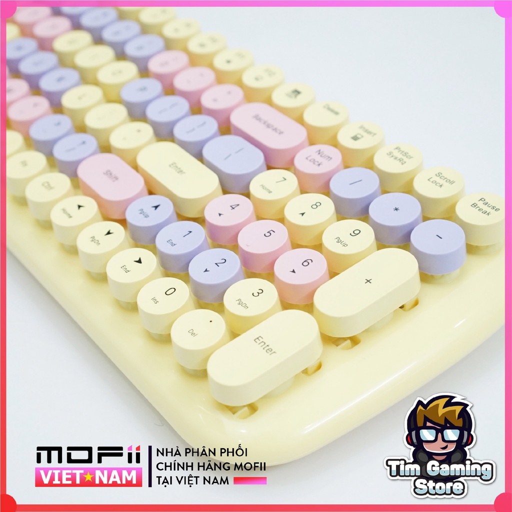 Bộ bàn phím và chuột không dây MOFII – Candy XR