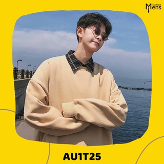 ÁO SWEATER CỔ TRÒN UNISEX KIỂU DÁNG BASIC
