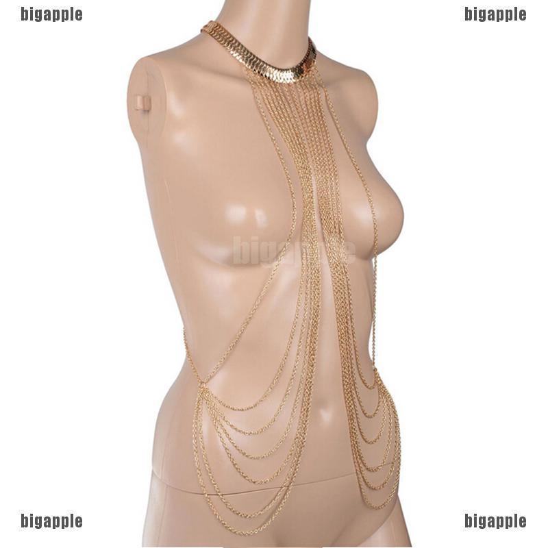 Dây chuyền cơ thể bằng hợp kim dài thời trang dành cho nữ
