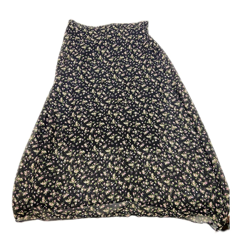 Chân váy hoa nhí Vintage, váy hoa nhí vintage dáng dài CHILLSTYLE V01 | BigBuy360 - bigbuy360.vn