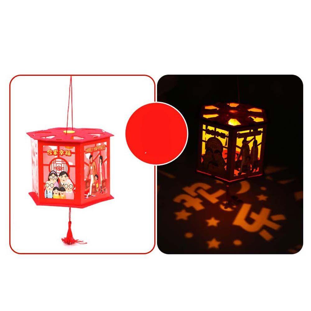 YIYU Lồng Đèn Giấy Chiếu Hoa / Lồng Đèn Kiểu Trung Hoa Dễ Thương Độc Đáo Trang Trí Tiệc Tùng / Lễ Hội DIY