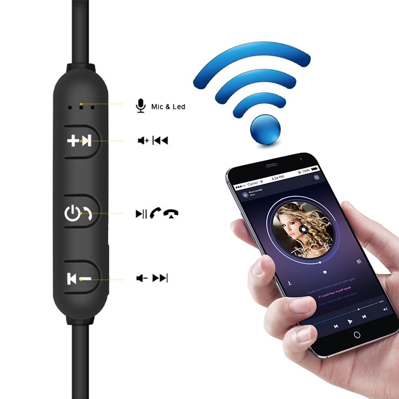 Tai nghe Bluetooth Nhét Tai Stereo Không Dây Thể Thao