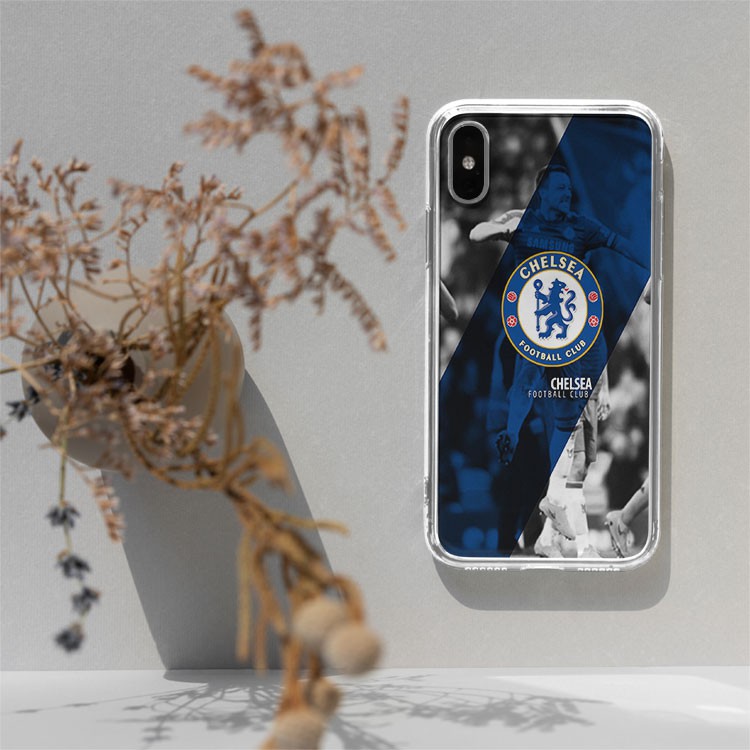 Ốp trong đá bóng sân bóng chelsea Ốp vuông siêu đẹp Iphone 7/8/8Plus/X/Xs/Xs Max/11/11 Promax/12/12 Promax LIZFOOB0021