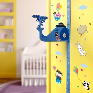 Thước đo chiều cao nam châm phát nhạc cho bé