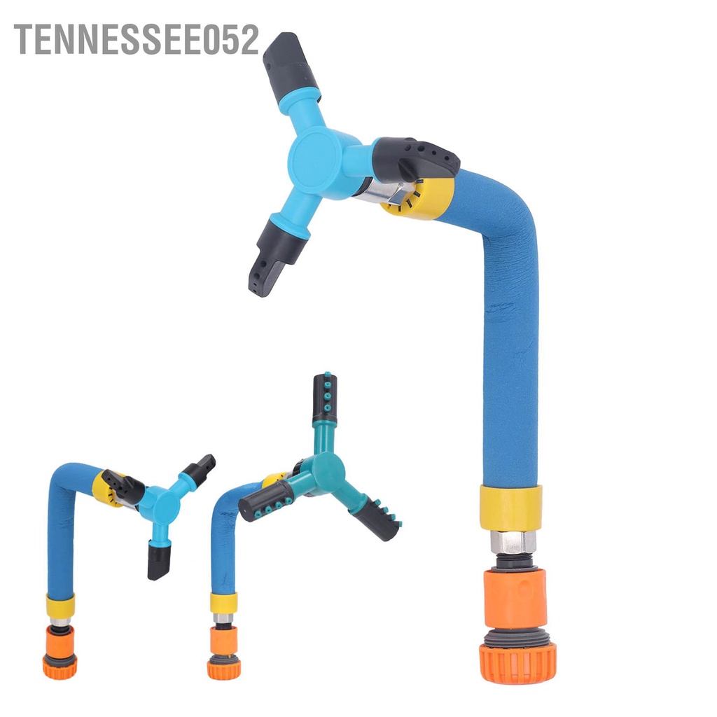 Tennessee052 Vòi phun nước dạng tấm bạt lò xo tự động xoay cho trẻ em ngoài trời xoáy bằng nhựa để làm vườn mùa hè