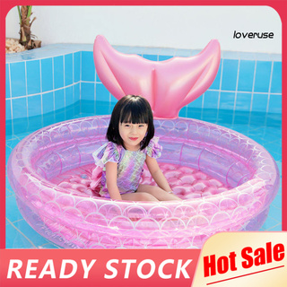 Bồn Tắm Bơm Hơi Hình Nàng Tiên Cá Cho Bé