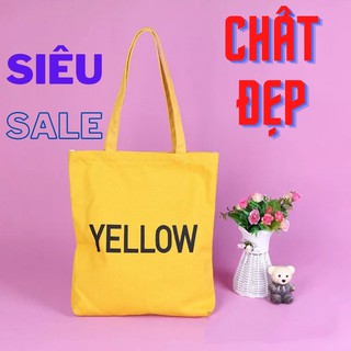Túi tote túi xách nữ đeo vai vải canvas size lớn