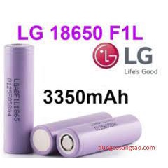 Pin 18650 LG F1L tháo khối mới 100%