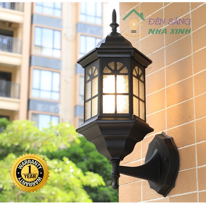 Đèn gắn tường tân cổ điển COT014 trang trí phòng khách, hành lang, cầu thang, có thể sử dụng ngoài trời