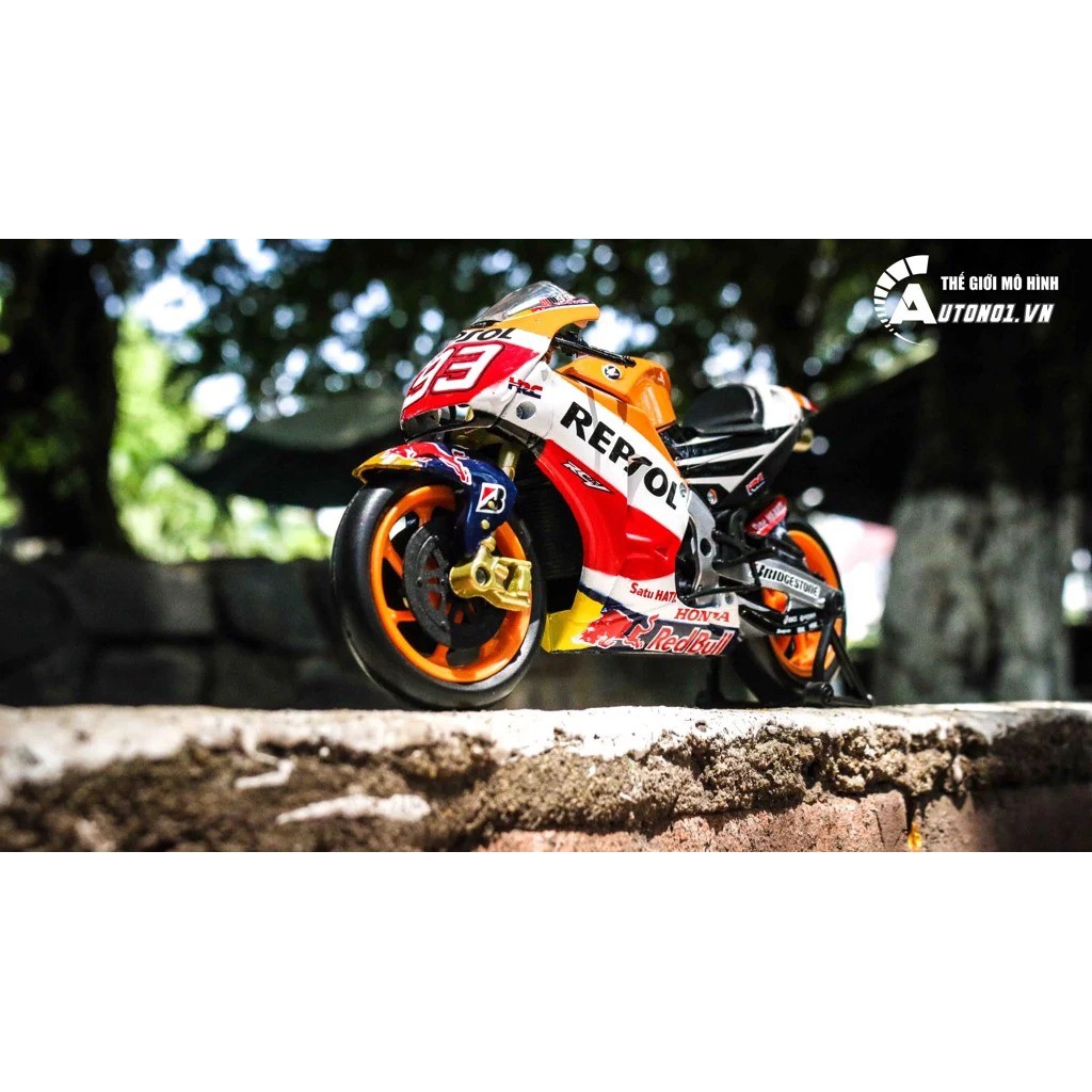 MÔ HÌNH HONDA REPSOL RC213V MARC MARQUEZ NO 93 2015 1:12 NEWRAY 7427