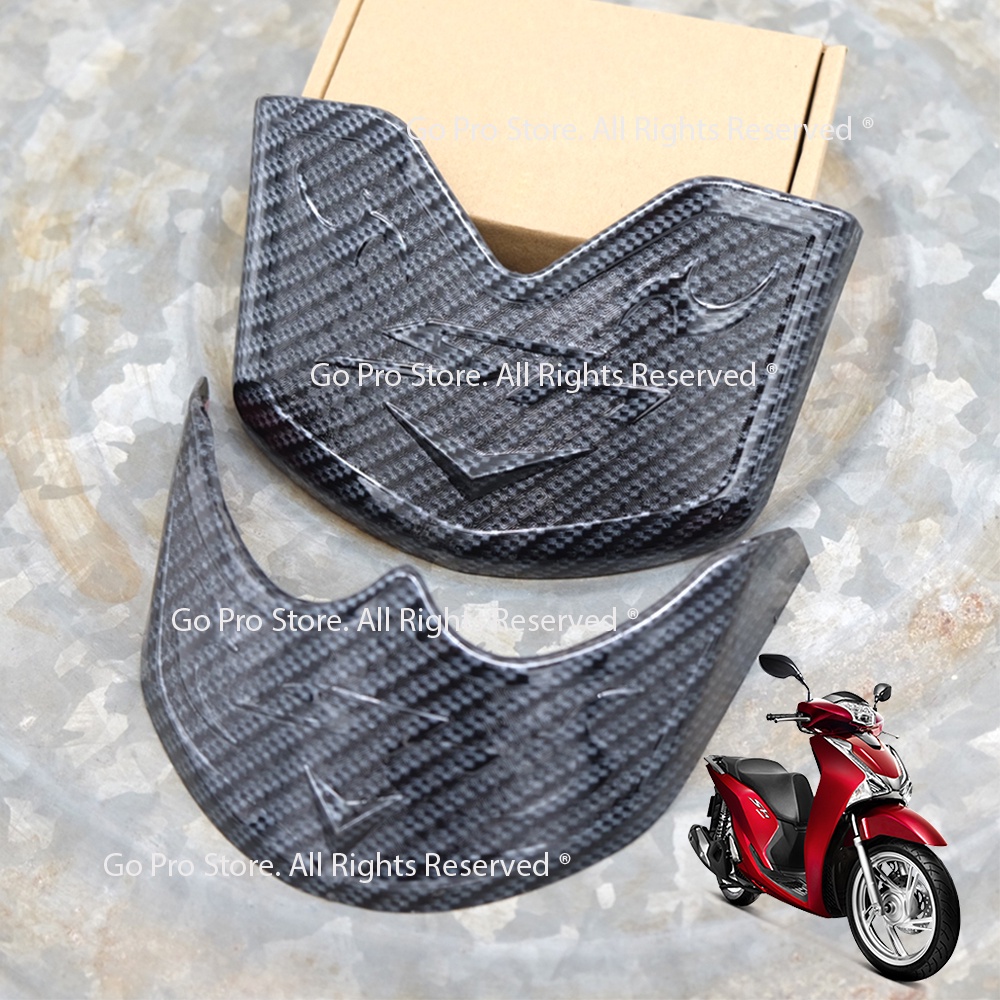 Ốp Mỏ &amp; Đuôi Dè SH 2012 - 2019 Nhựa Xi Mẫu M40