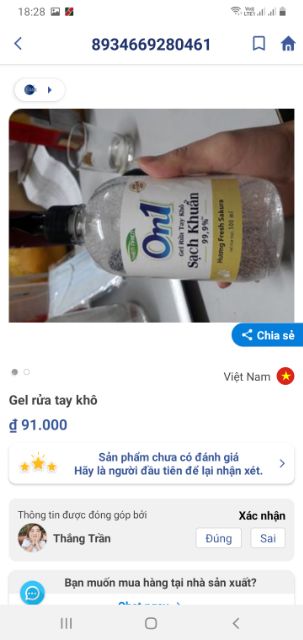 ( Hàng Hot)_ Chai Gel rửa tay khô sạch khuẩn 500ml( mùi hương cực dễ chịu) | BigBuy360 - bigbuy360.vn