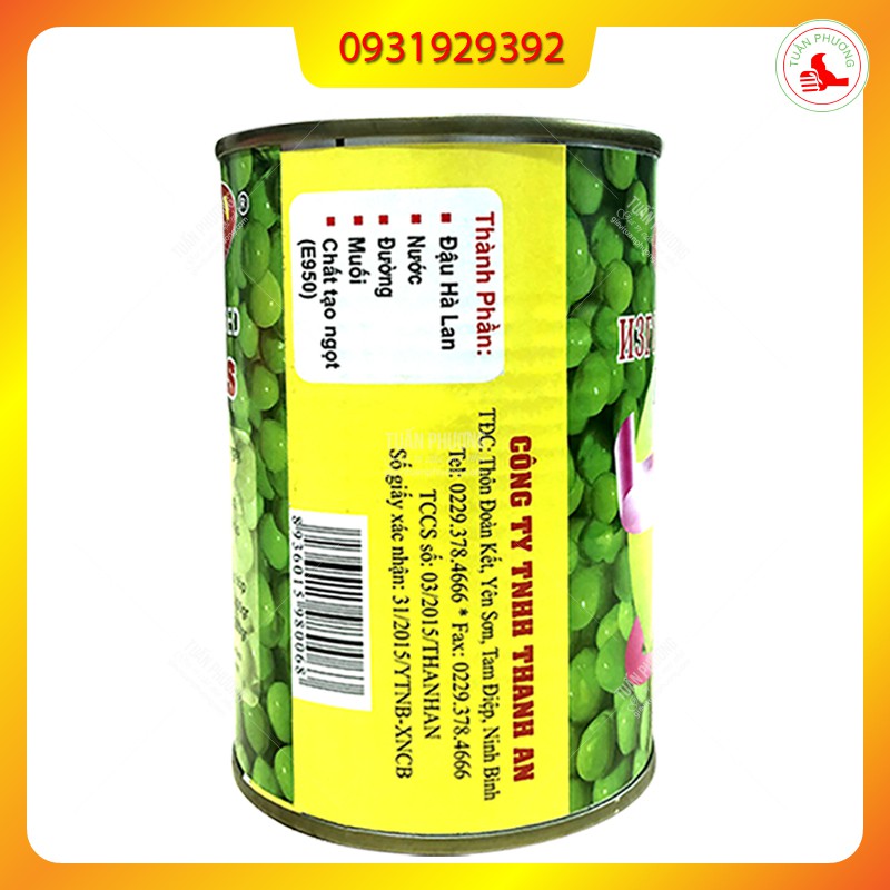 Đậu Hạt Hà Lan Asean 450g ( Lon ) | BigBuy360 - bigbuy360.vn