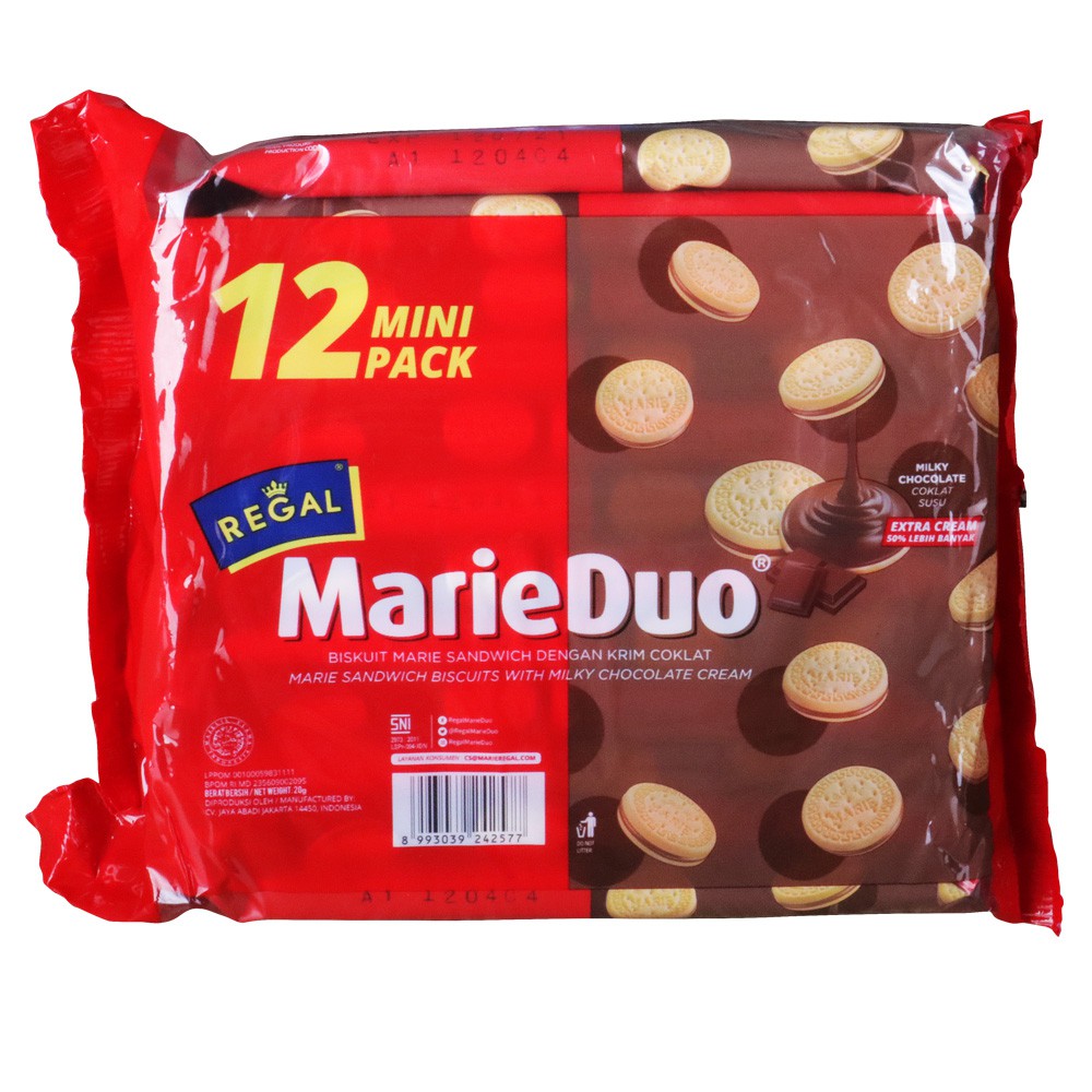 BÁNH QUY REGAL MARIE SOCOLA (12x20g)