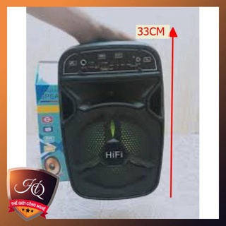 GIÁ RẺ - LOA BLUETOOTH XÁCH TAY  BT06   CÓ ĐÈN LED 20w