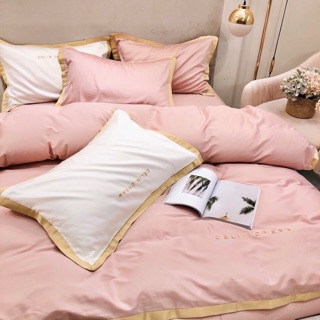 Set chăn ga gối Lụa pháp Celin dream cao cấp, set 4 món.
